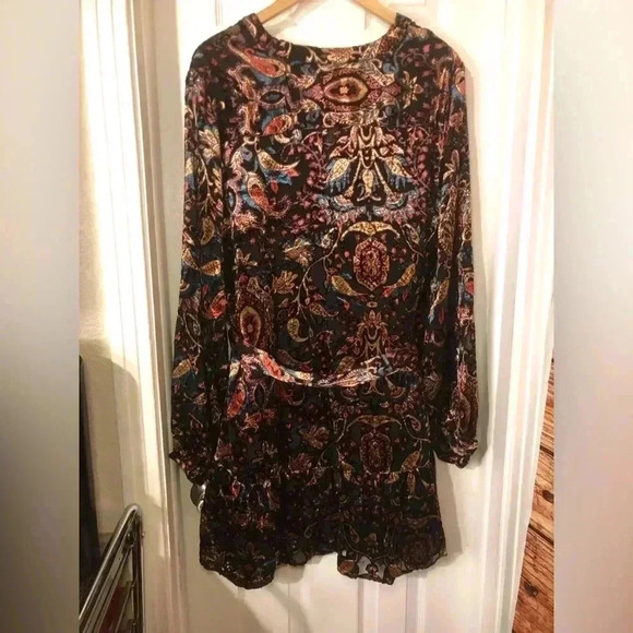 🔥Burnout Velvet Mini Dress🔥16 NWOT - Picture 9 of 16
